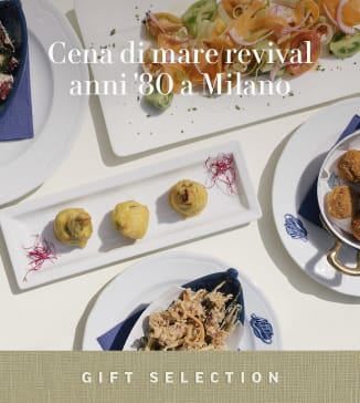 Cena di mare revival anni '80 a Milano