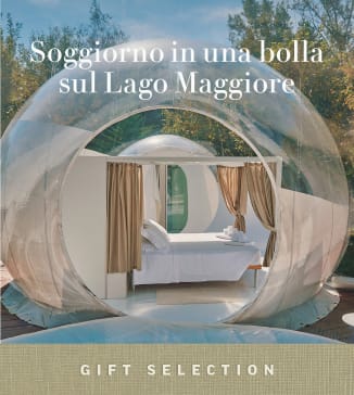 Soggiorno in una bolla sul Lago Maggiore