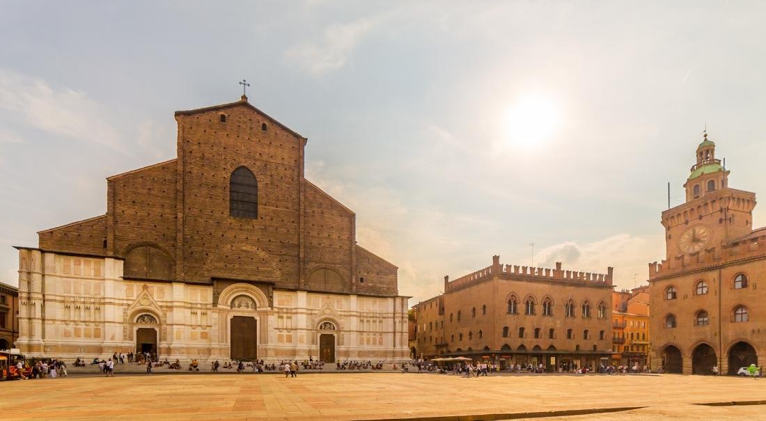 La basilica di san petronio a bologna