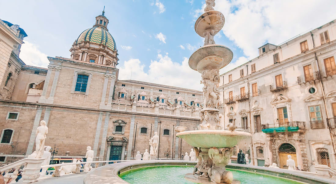 Palermo, Fontana Pretoria