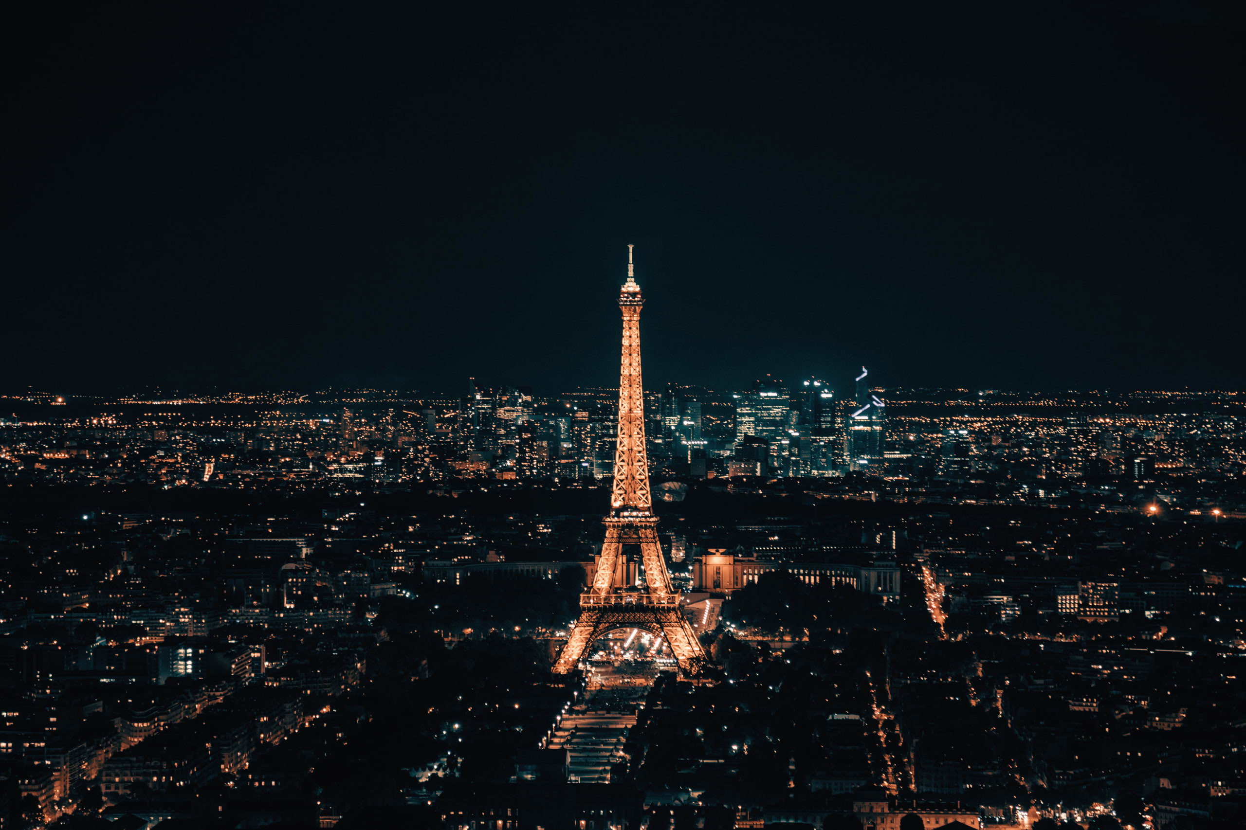 Parigi, Tour Eiffel di notte